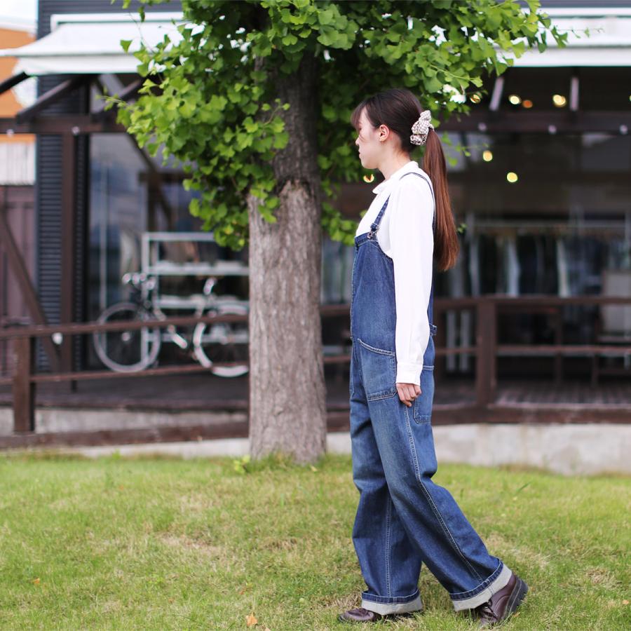 Johnbull（ジョンブル） デニムチューブサロペット レディース