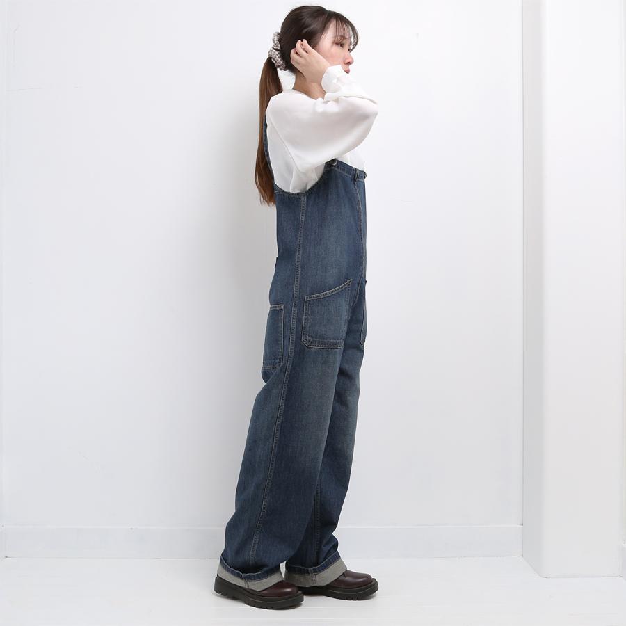 Johnbull（ジョンブル） デニムチューブサロペット レディース