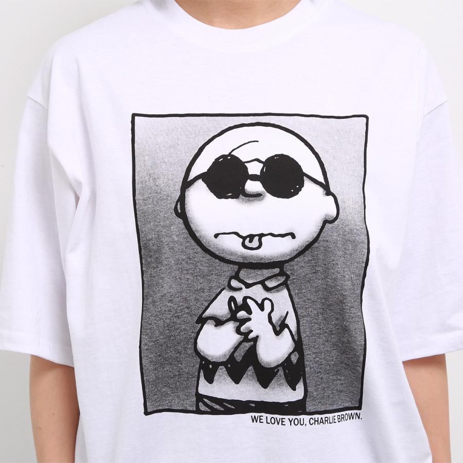 フレームワーク　ジョンブル CHARLIE BROWN SHADES T JOHNBULL(ジョンブル)PEANUTS Tシャツ CHARLIE BROWN SHADES Tトップス