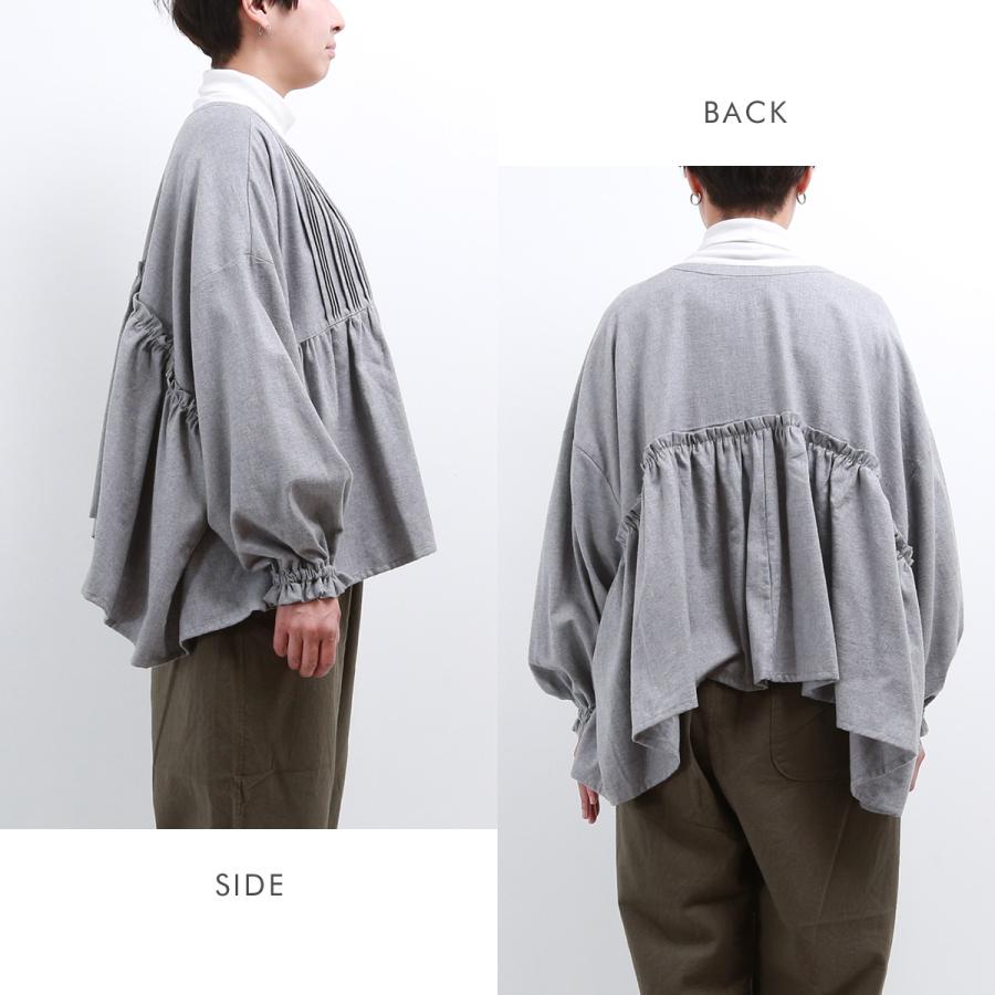 ubasoku（ウバソク） 【SALE 20%OFF】 トップ染めシャンブレー起毛