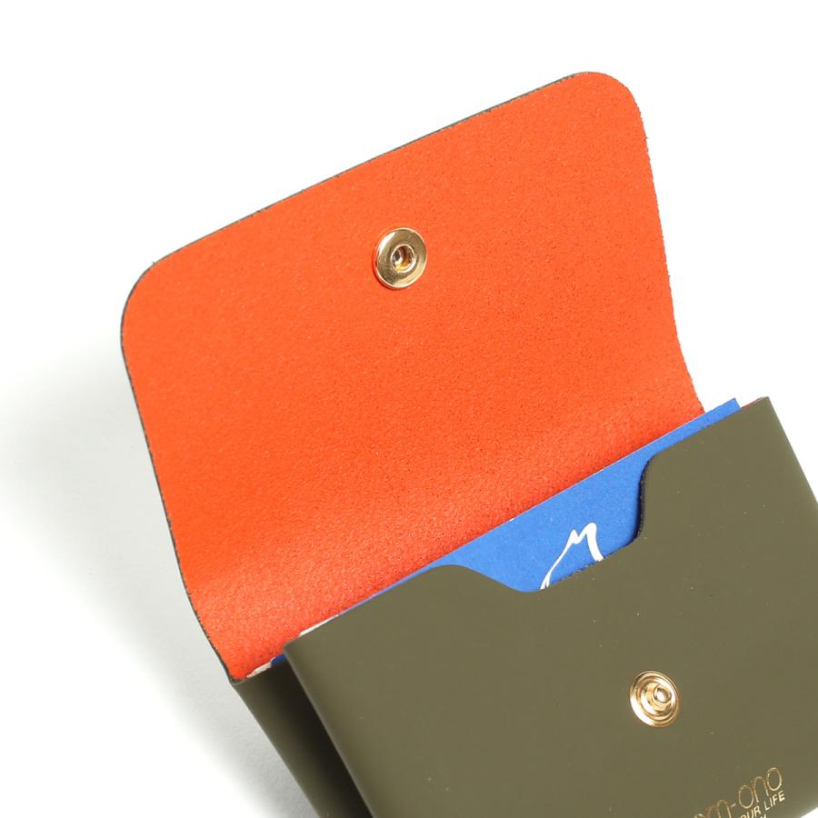 名刺入れ カードケース メンズ レディース com-ono WORK-002 本革 日本製 ブランド 新入社員 20代 30代 40代 かわいい おしゃれ メール便(185円)対応 | com-ono | 09