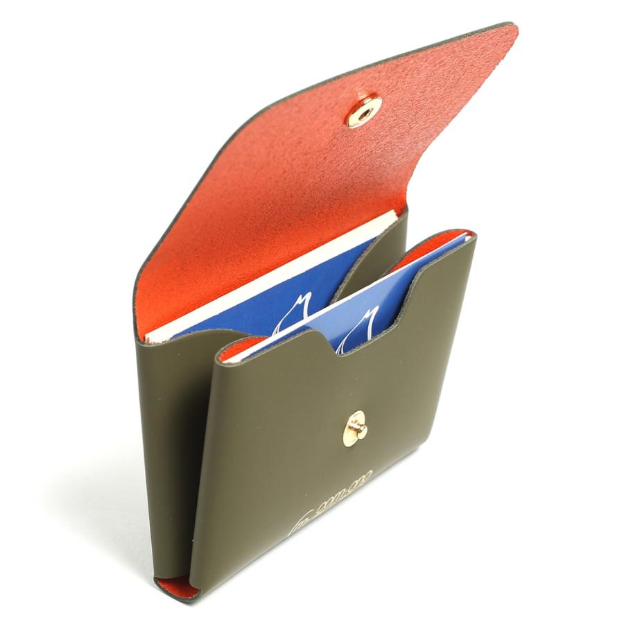 名刺入れ カードケース メンズ レディース com-ono WORK-002 本革 日本製 ブランド 新入社員 20代 30代 40代 かわいい おしゃれ メール便(185円)対応 | com-ono | 12