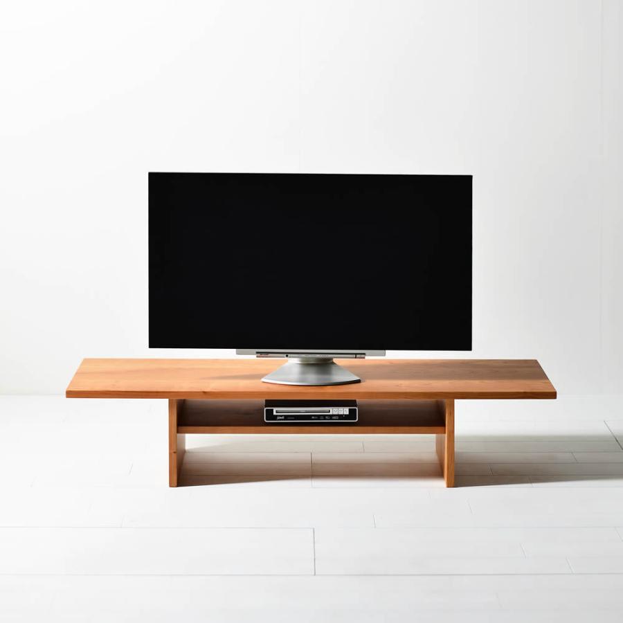 Konoji TV Board 120 コノジ テレビボード チェリー材 テレビ台 TV台 無垢 ロースタイル 北欧 30インチ 40インチ 大川家具 完成品【送料無料/日本製/無垢材】_1
