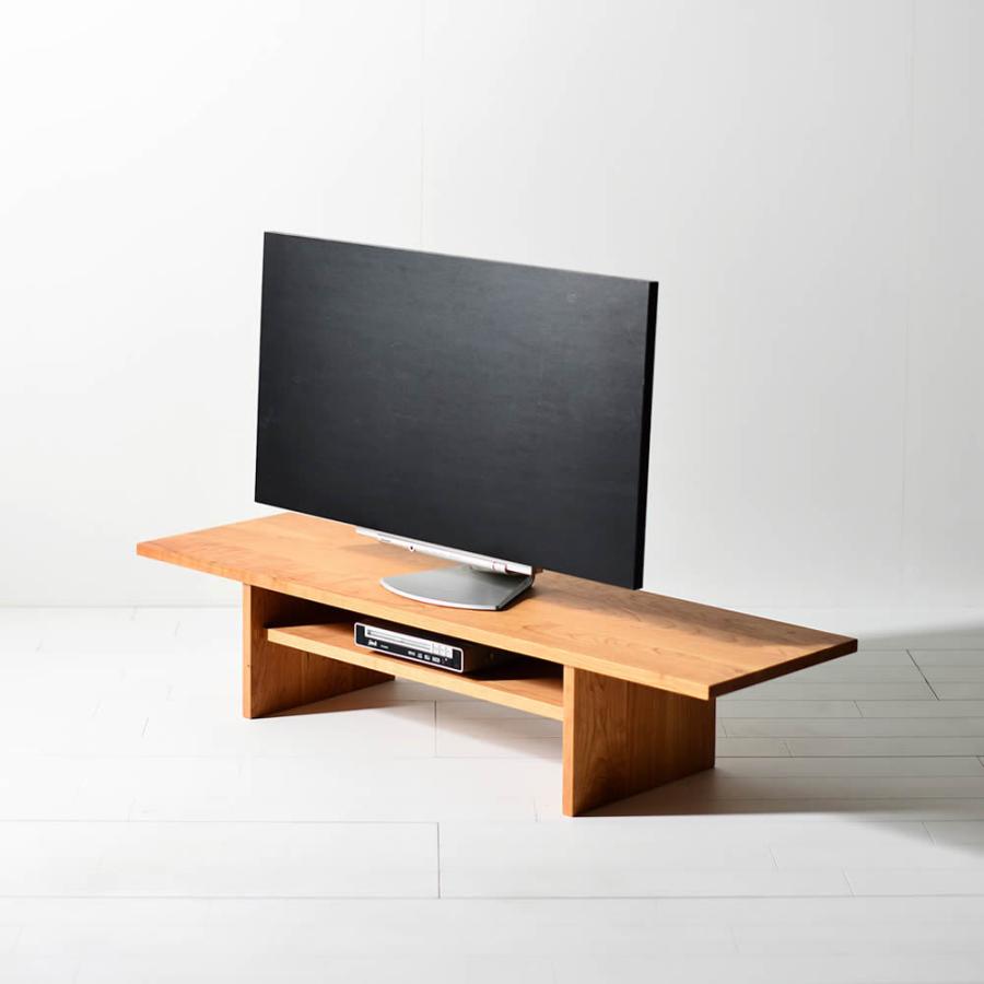 Konoji TV Board 120 コノジ テレビボード チェリー材 テレビ台 TV台 無垢 ロースタイル 北欧 30インチ 40インチ 大川家具 完成品【送料無料/日本製/無垢材】_7