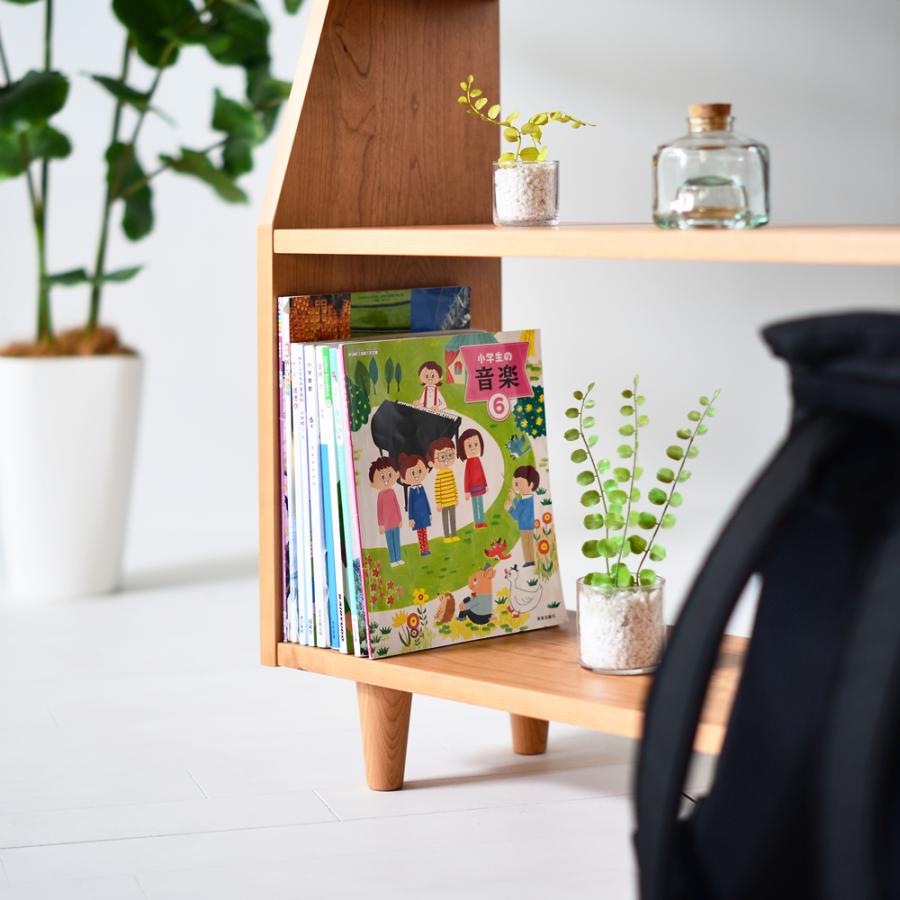 国産/無垢/完成品】マガジンラック オープンラック ブック