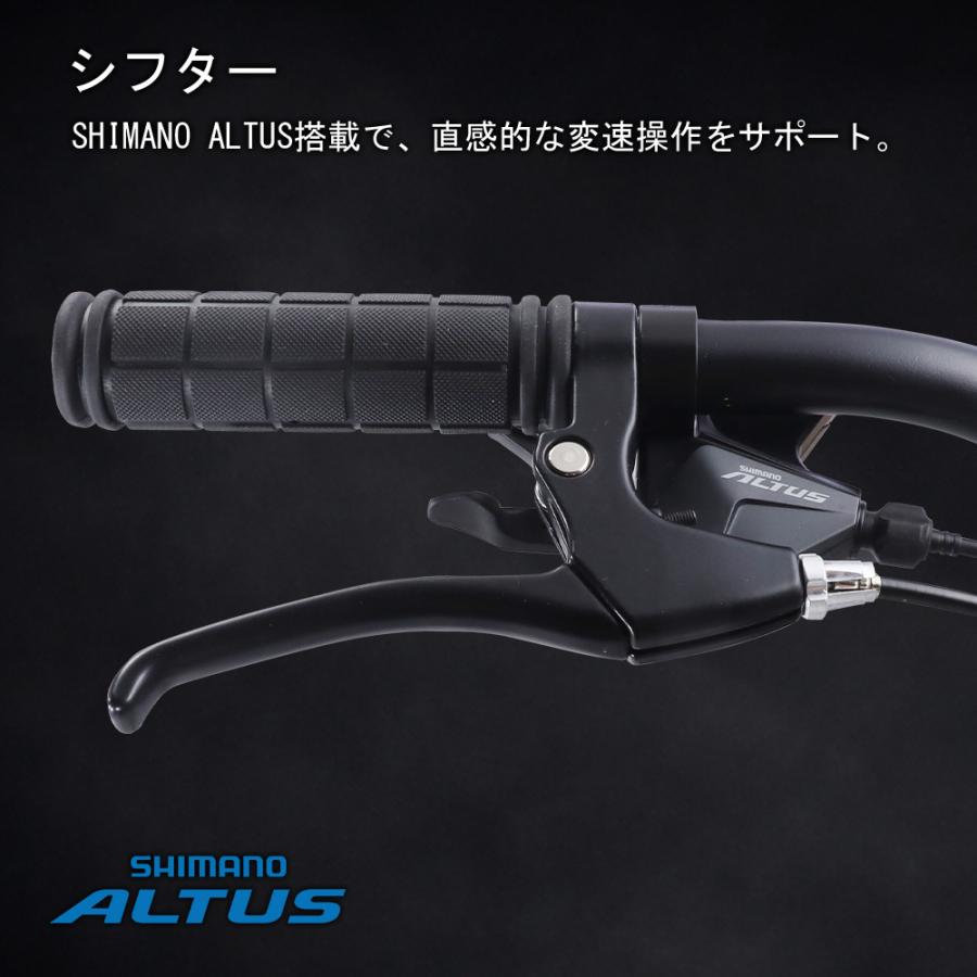 マウンテンバイク 29インチ 27段変速 SHIMANO ALTUS アルミフレーム