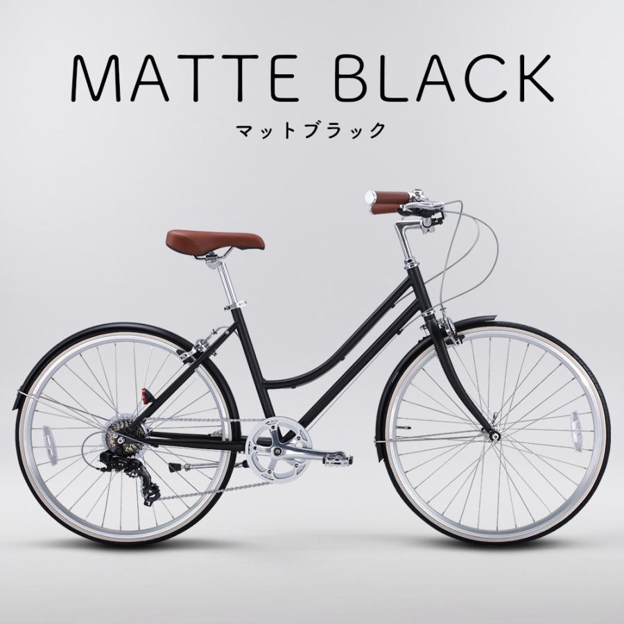 クロモリクロスバイク 26インチ SHIMANO 7段変速 前後クイックリリース