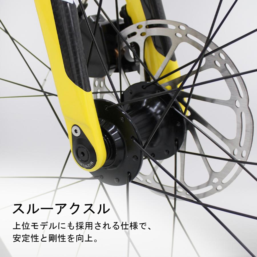 ロードバイク カーボンフレーム SHIMANO105 2×11速 22段変速 油圧