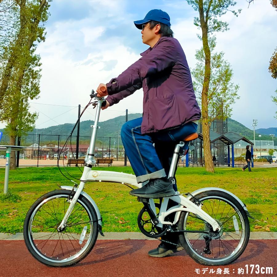 アルミ 軽量 折りたたみ自転車 20インチ シマノ製7段ギア アルミ 軽量 折りたたみ自転車 20インチ シマノ製7段ギア