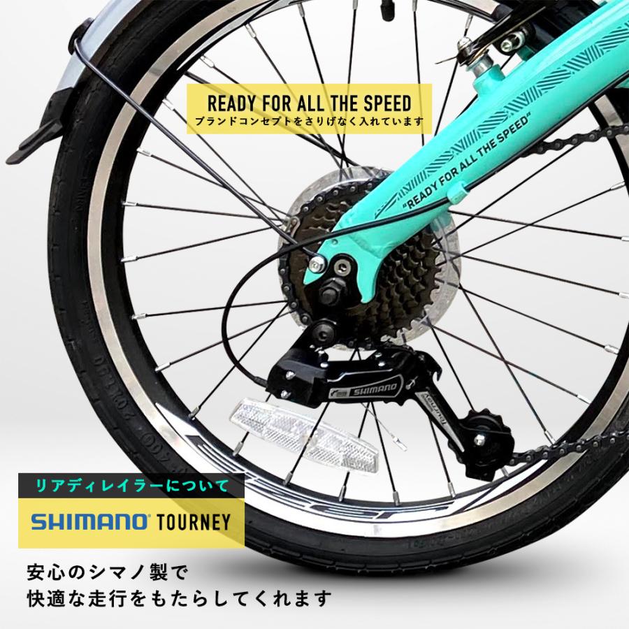 アルミ 軽量 折りたたみ自転車 20インチ シマノ製7段ギア アルミ 軽量 折りたたみ自転車 20インチ シマノ製7段ギア