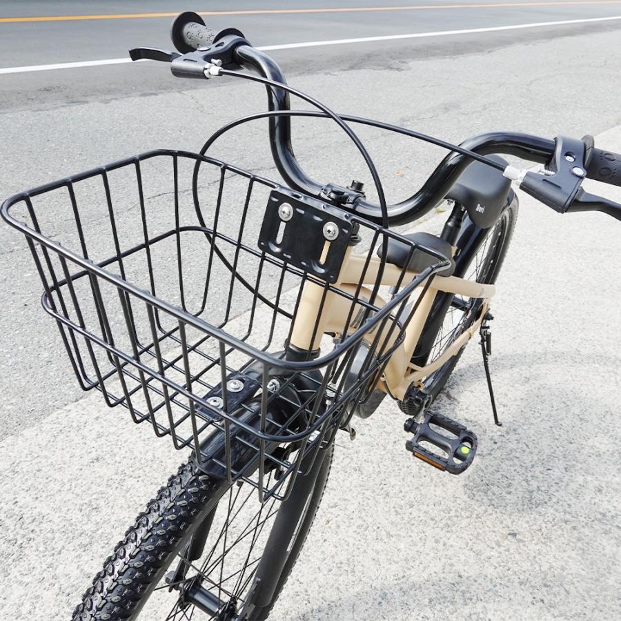 子供自転車用スチール 前かご フロントバスケット 大きめ 子供自転車用スチール 前かご フロントバスケット 大きめ