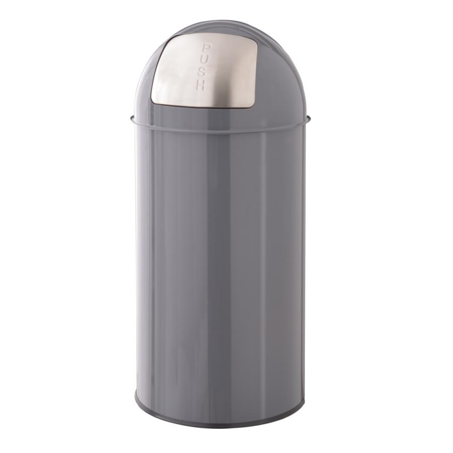 東谷 トラッシュカン 30L グレー LFS-233GY, 幅31×奥行31×高さ66cm 東谷 トラッシュカン 30L おしゃれ インダストリアル アメリカン