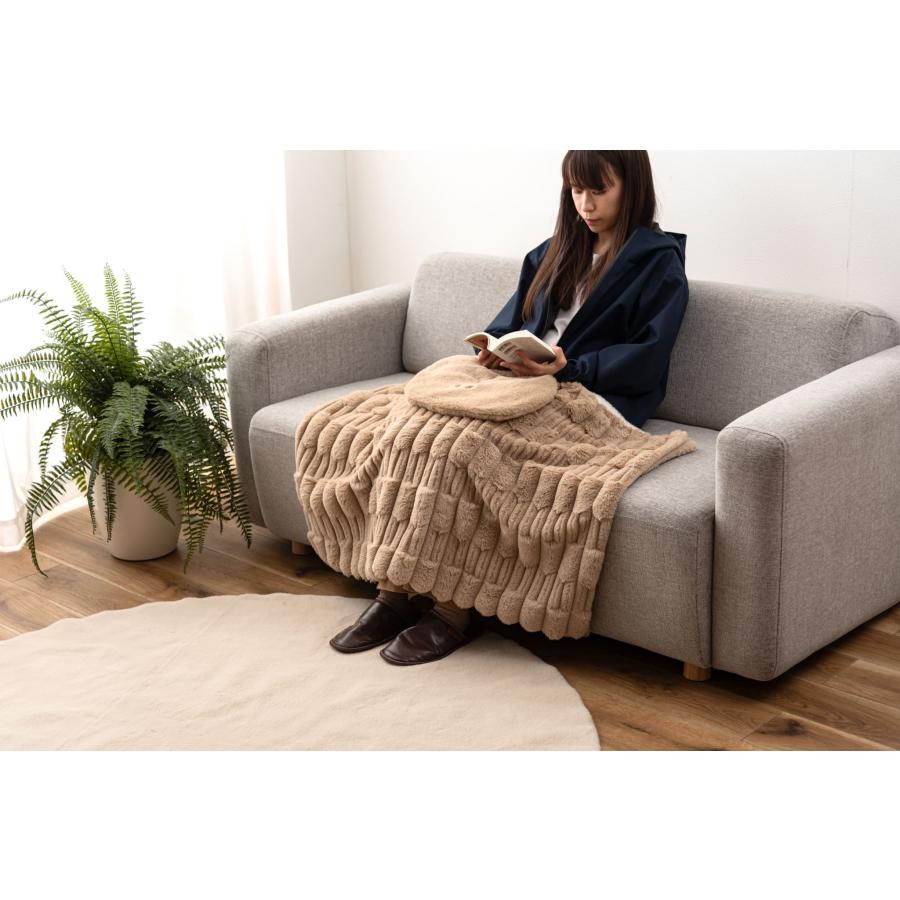 東谷 USB ブランケット デスクワーク ひざ掛け 電気ブランケット