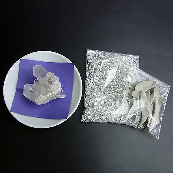 浄化 セット 水晶 クラスター ホワイトセージ : 宮忠 - 通販 - Yahoo 