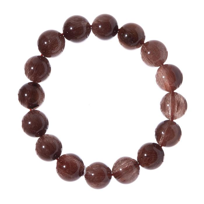 高品質！ブラジル産　レッドルチルクォーツ　ブレスレット ルチルクォーツ ブレスレット レッドルチルクォーツ （ブラジル