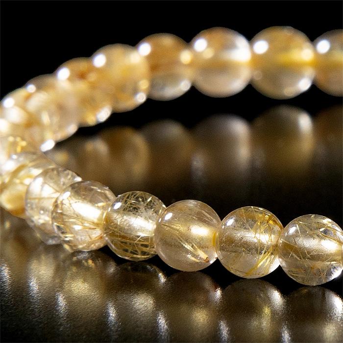 天然石のブレスレット「ルチルクウォーツ」 ☆まさかの16000円引き【開運！】ルチルクォーツ 天然石