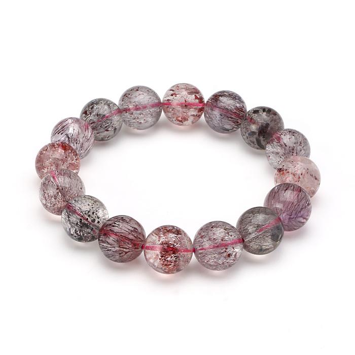 スーパーセブン ブレスレット 高品質 13φ 16玉 No.27 : 宮忠 - 通販