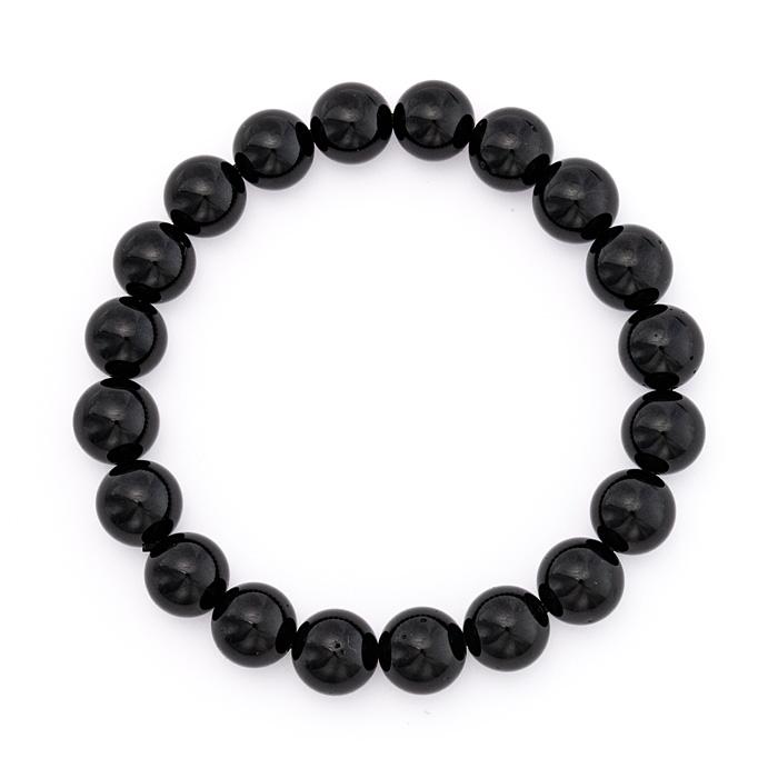 【希少石/最強品質】テクタイト＊約10mm＊　天然石ブレスレット アグニマニタイト ブレスレット AAA 10mm インドネシア産