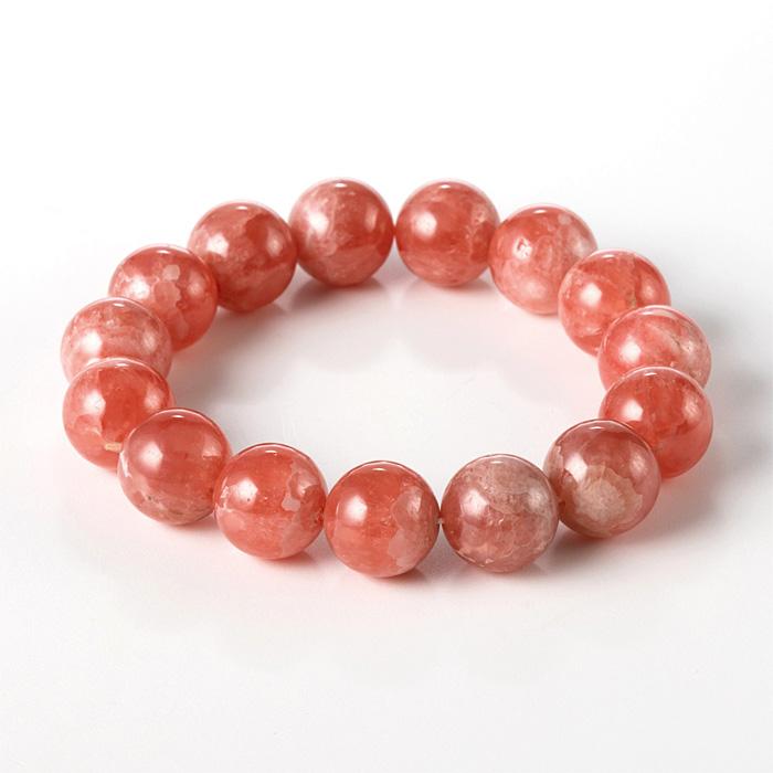 インカローズ ブレスレット 13mm 15玉 No.73 : 宮忠 - 通販 - Yahoo