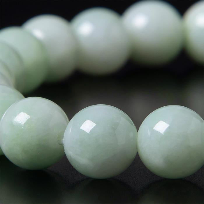 糸魚川翡翠 （いといがわひすい） ブレスレット （姫川産） 8mm 24玉