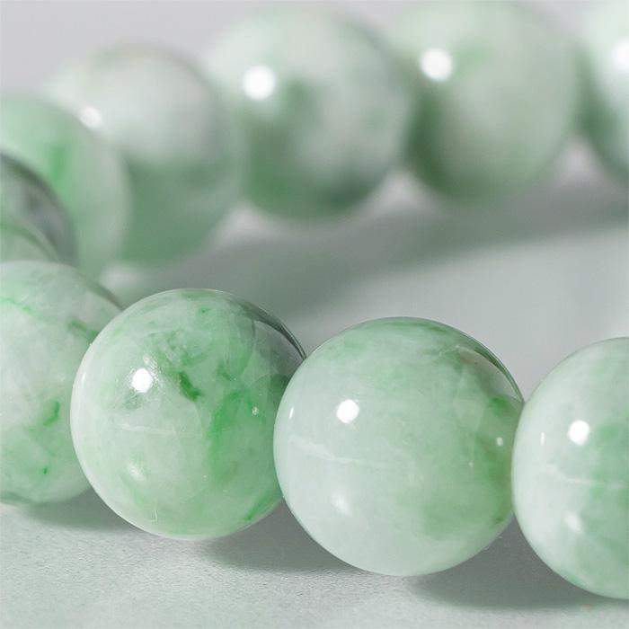 糸魚川翡翠 （いといがわひすい） ブレスレット （姫川産） 8mm 24玉