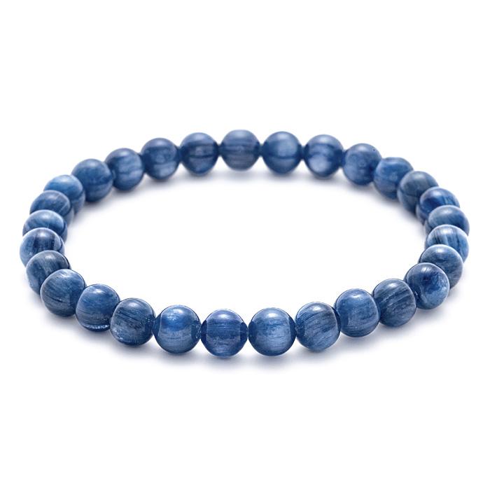 カイヤナイト ブレスレット SA （ブラジル産） 6mm 29玉 （アソート
