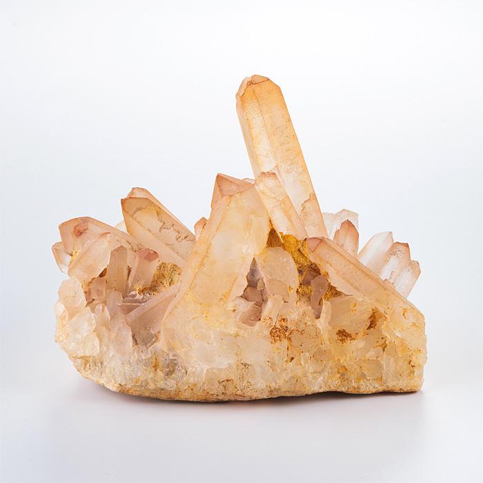 水晶 クラスター （ヒマラヤ産） ゴールド No.833 : 宮忠 - 通販