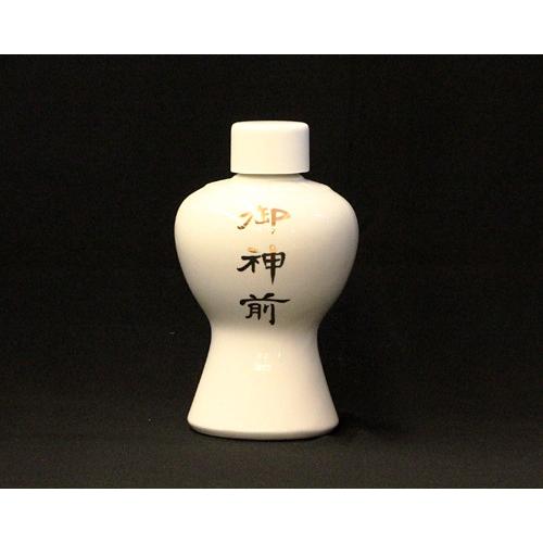 瓶子 神具 へいし 徳利 酒器 神酒 酒 神棚 お供え 瓶子 神具 へいし 徳利 酒器 神酒 金紋入 紋入り 金 御神前 6寸 : 宮忠