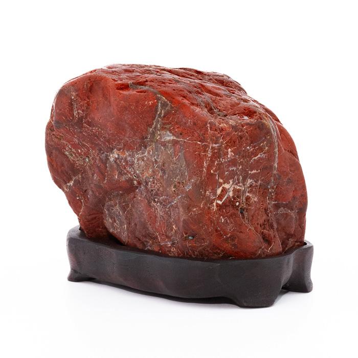 天然石 原石 佐渡赤玉石 （新潟県産） 台付 No.30 : 宮忠 - 通販