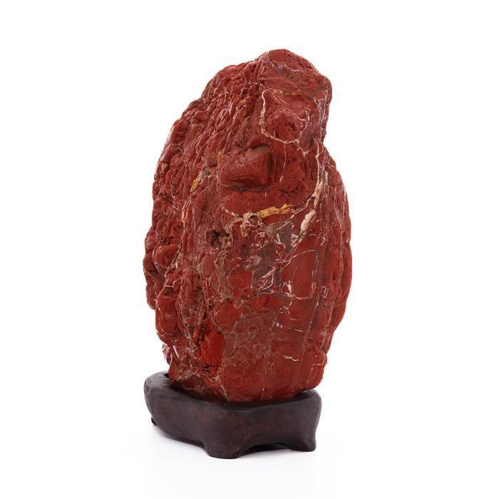天然石 原石 佐渡赤玉石 （新潟県産） 台付 No.32 : 宮忠 - 通販