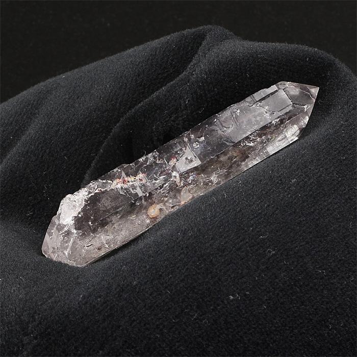 水晶 原石 単結晶 黒 （ブラジル ミナスジェライス州セラデカブラル産