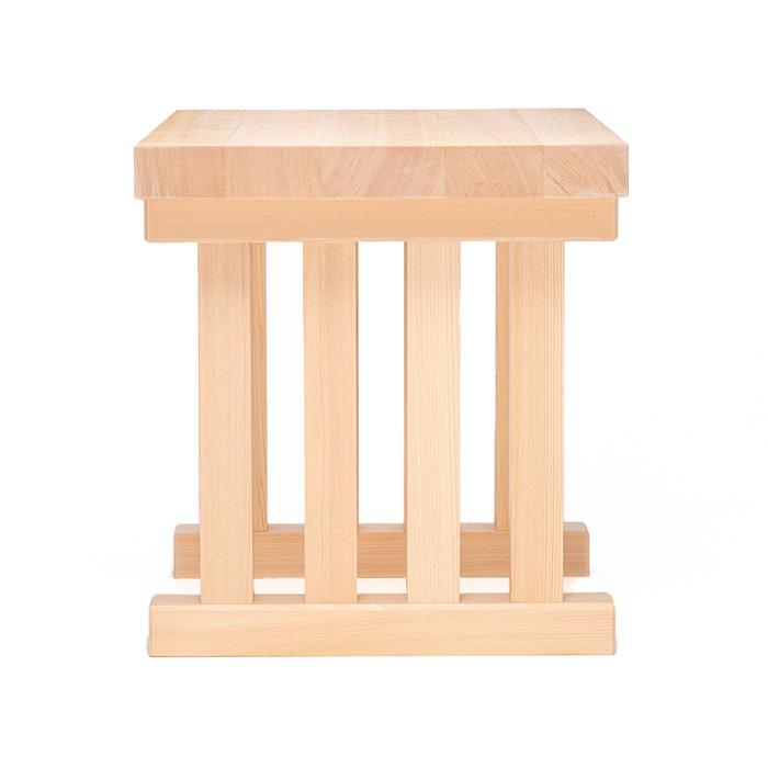 宮忠オリジナル 八足案 木曽桧製 幅450mm×奥行き300mm×高さ330mm