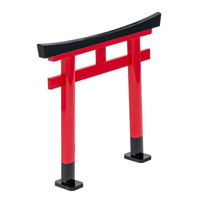 鳥居 木製朱塗 玉垣無8寸 : 宮忠 - 通販 - Yahoo!ショッピング