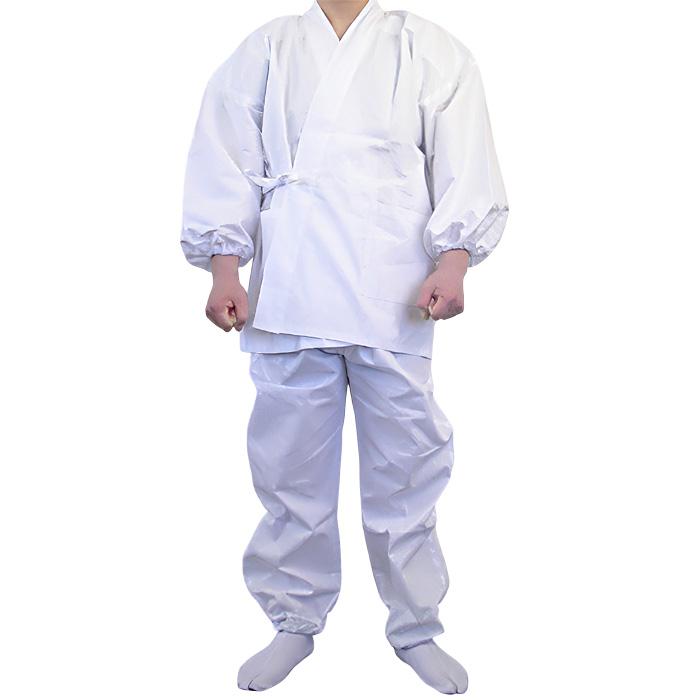 作務衣 上下一組 LL 神職用 衣装 白衣 作務衣 上下一組 LL : 宮忠 - 通販 - Yahoo!ショッピング