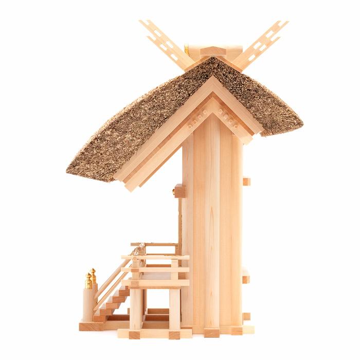 神棚 茅葺一社宮 国民神殿型 大（K-1） : 宮忠 - 通販 - Yahoo