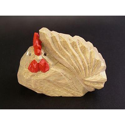 伊勢一刀彫 干支 酉 : 宮忠 - 通販 - Yahoo!ショッピング