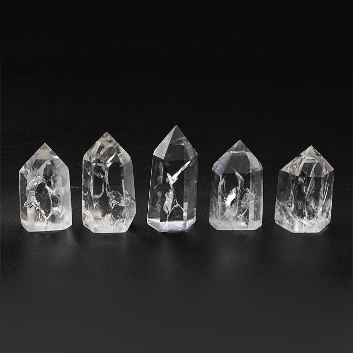 水晶ポイント 楽天市場】○【天然透明 水晶ポイント (六角柱)】60グラム-70