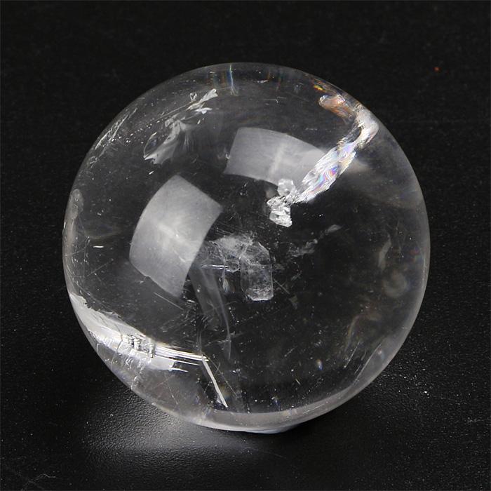 水晶 丸玉 貫入水晶 （ブラジル産） 38mm No.101 : 宮忠 - 通販
