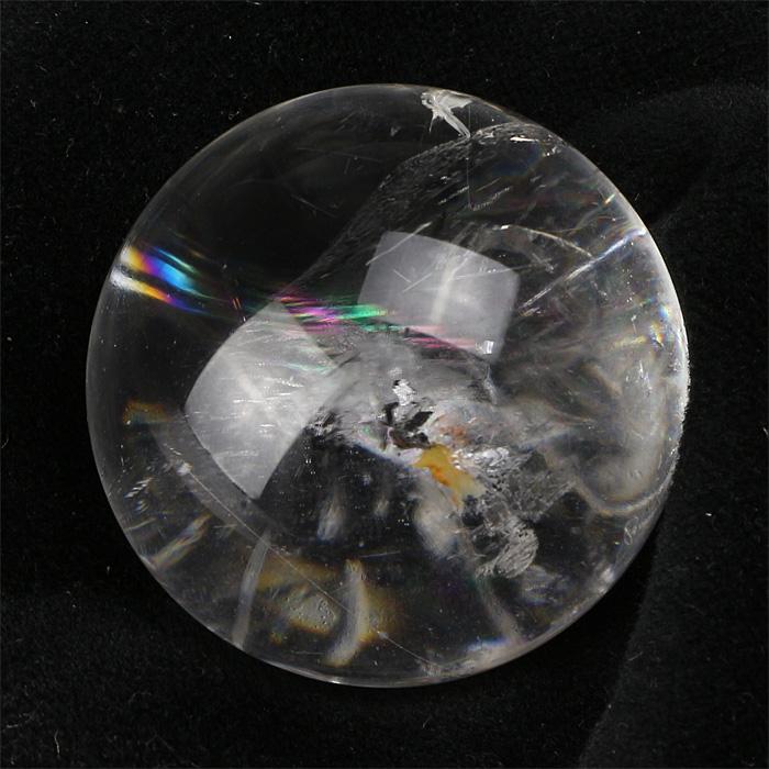 水晶 丸玉 貫入水晶 （ブラジル産） 38mm No.101 : 宮忠 - 通販