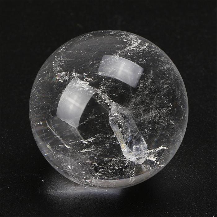 水晶 丸玉 貫入水晶 （ブラジル産） 41mm No.102_1
