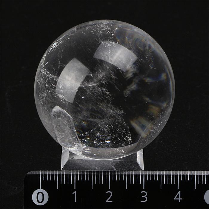 水晶 丸玉 貫入水晶 （ブラジル産） 41mm No.102_2