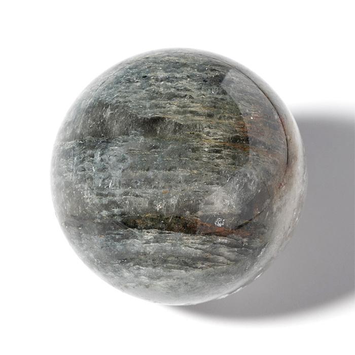 水晶 丸玉 千層ガーデン水晶 46mm No.105 : 宮忠 - 通販 - Yahoo