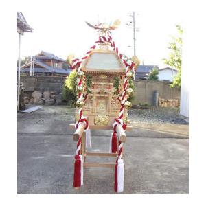 子供みこし 白木造り