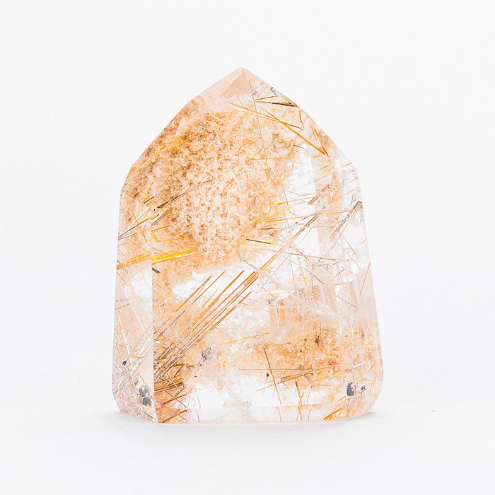 ルチルクォーツ ポイント （ブラジル産） No.2（ポイント10倍） : 宮忠