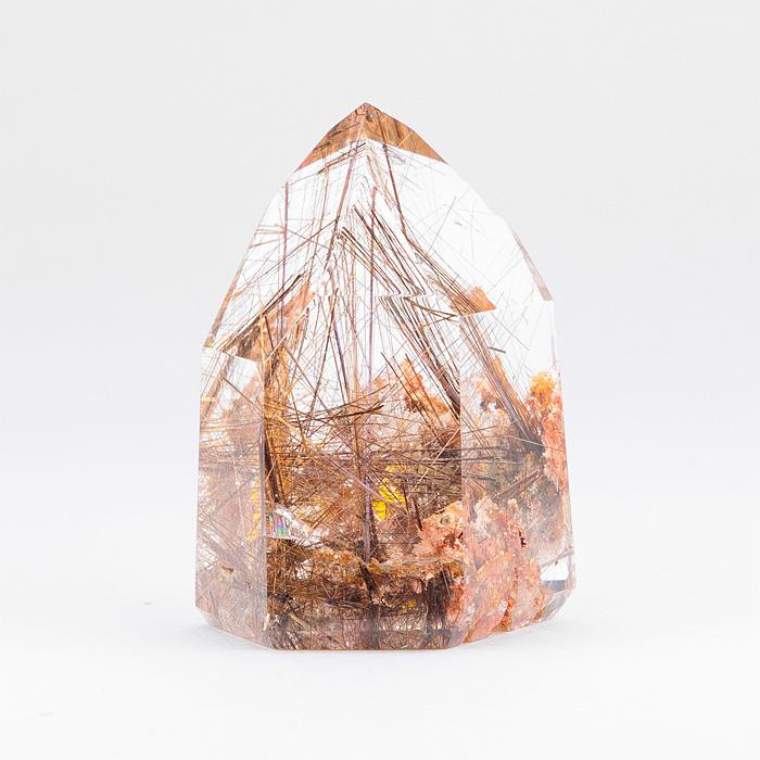 ルチルクォーツ ポイント （ブラジル産） No.4 : 宮忠 - 通販 - Yahoo