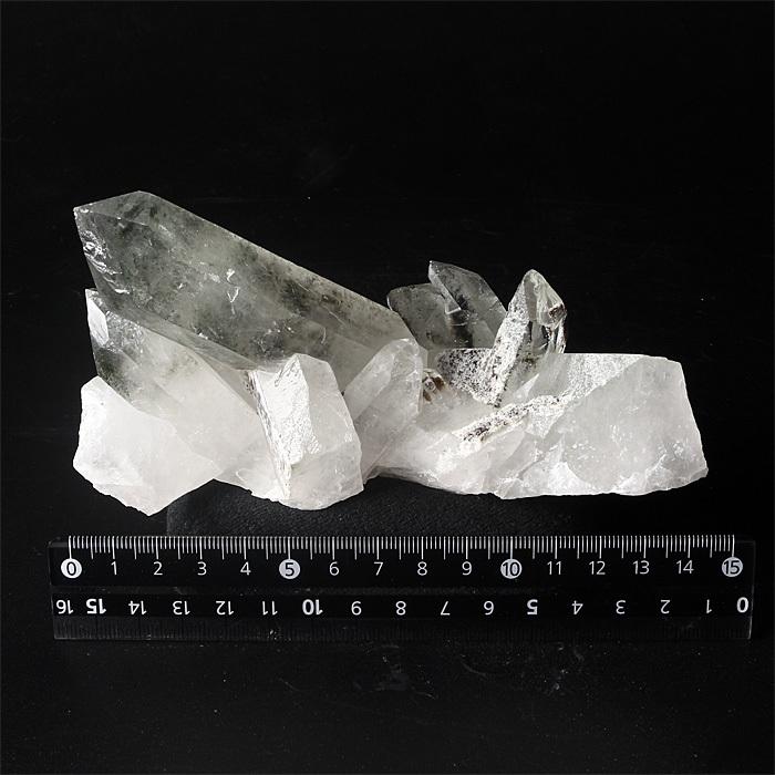 水晶 クラスター （ブラジル ミナスジェライス州コリント産） No.586