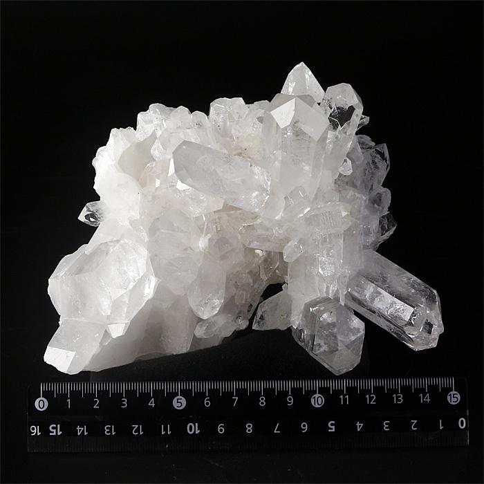 水晶 クラスター （ブラジル ミナスジェライス州ゼッカ・デ・ソウザ産