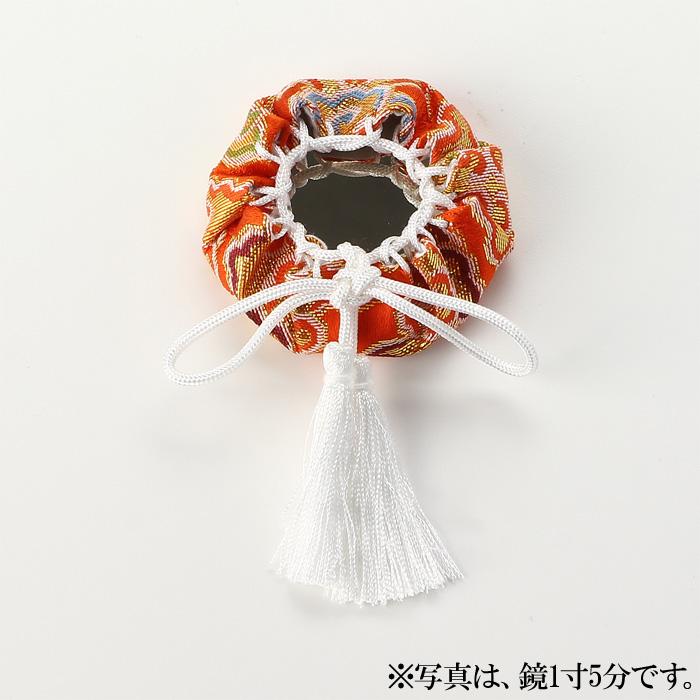 御霊代用具 御霊代鏡入（白銅鏡）鏡3寸