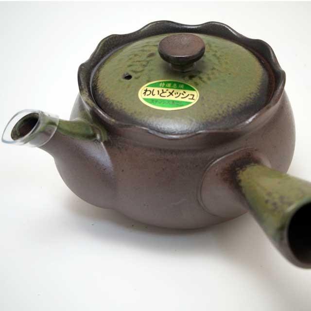 萬古焼急須ワイドメッシュ330ml : 伊勢丸中製茶Yahoo!店 - 通販