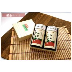 伊勢茶 ギフトセット（深蒸し茶・やぶきた茶） (お茶 丸中製茶 伊勢茶 福茶) | 